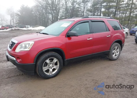 2012 GMC Acadia Sle z USA, uszkodzony, nr VIN 1GKKRPED6CJ415975